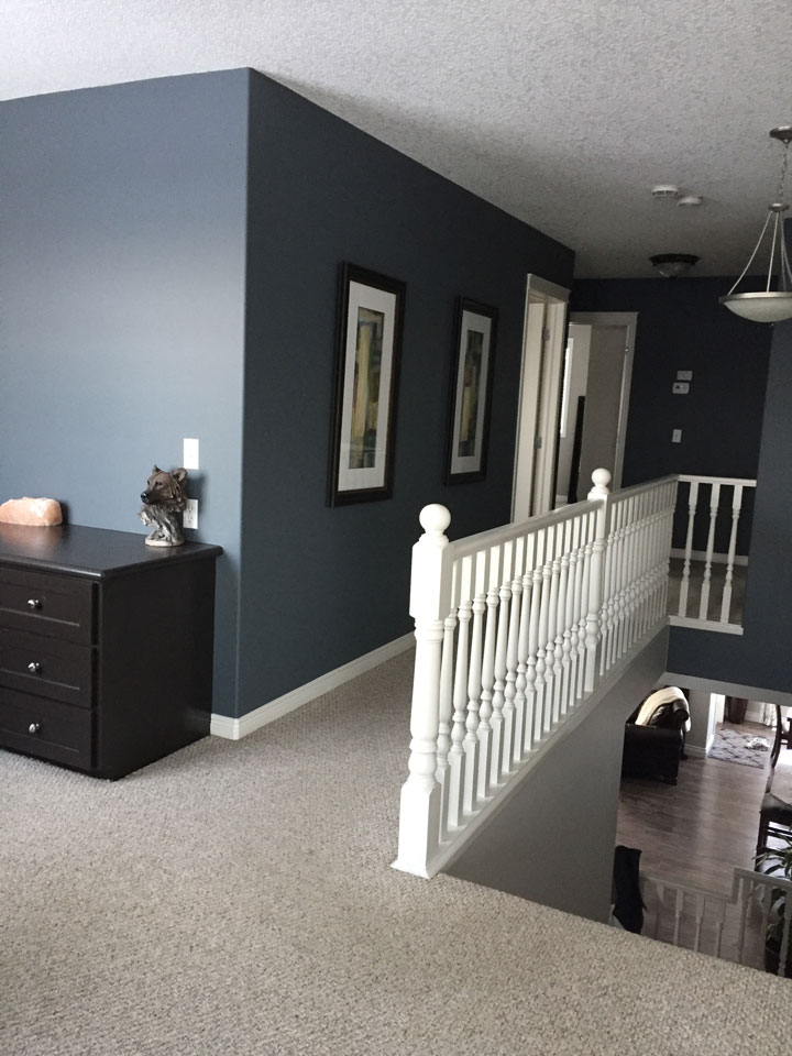 painting railings, cabinets and other surfaces in your home.